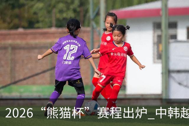 2026“熊猫杯”赛程出炉 中韩越塔四支U19国青队蓉城角逐